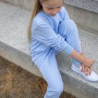 Vaikiškas laisvalaikio kostiumėlis. Žydras.