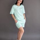 Laisvalaikio komplektas. Šortai, palaidinė.