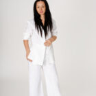 Plačios lininės kelnės COMFO 02